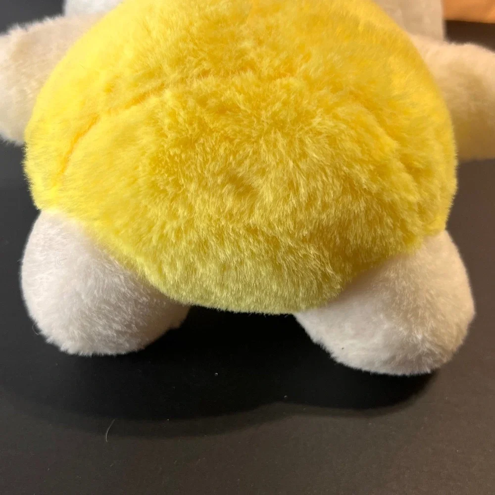 Sanrio 10" Hello Kitty Baby Plush Toy White Yellow Excellent Bib Bottle Bow - Picture 3 of 4